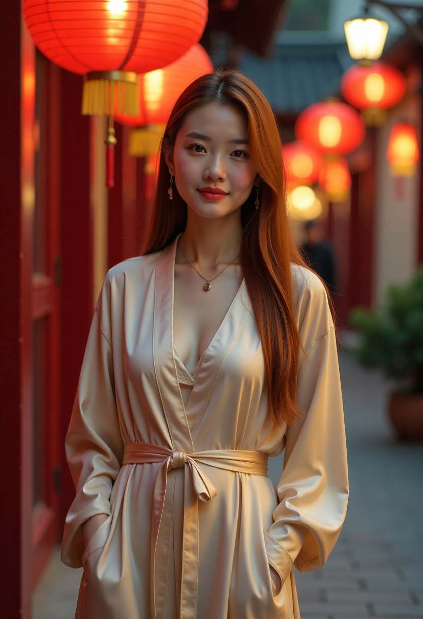 残老村夜色中的灯火剧照